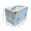 Imagen de Maletin con Reparticiones Azul 30x20x20