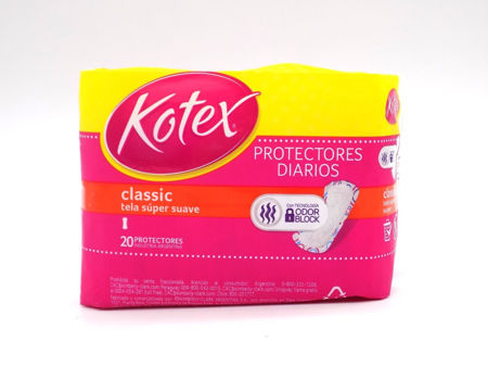 Imagen de Protectores Diarios Classic x 20 Kotex