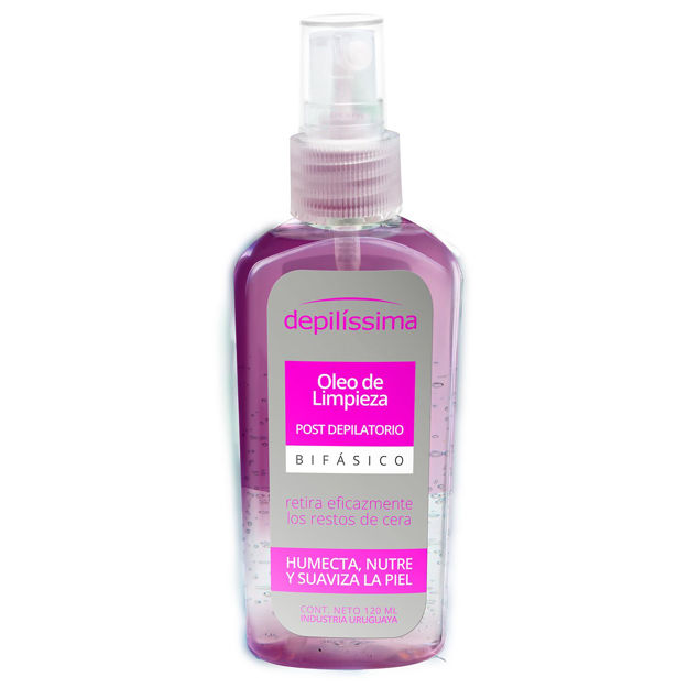 Imagen de Oleo de Limpieza Post Depilatorio Bífasico Depilíssima 120ml