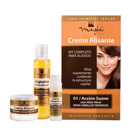 Imagen de Kit Completo Crema Alisante Nº01 Suave Magle