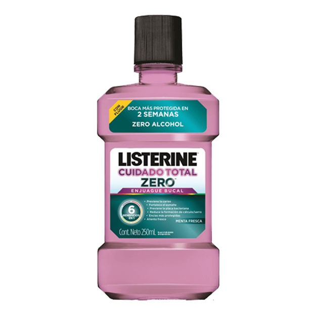 Imagen de Enjuague Bucal Listerine Cuidado Total Zero 500 ml