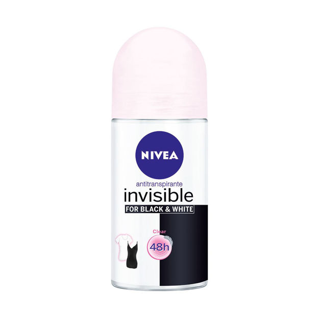 Imagen de Desodorante Rollon Nivea 50 ml Invisible Black & White