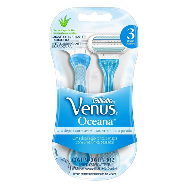 Imagen de Afeitadora Gillette Venus Oceana x 2 unidades Descartables