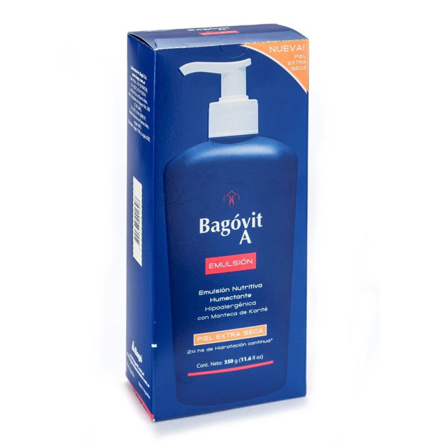 Imagen de Emulsion Nutritiva Piel Extra Seca Bagovit A 350 ml