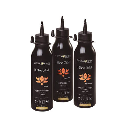 Imagen de Tinta Henna Crema Profesional Surya 200 ml Castaño Dorado