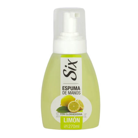 Imagen de Espuma de Manos Six Limón 270 ml