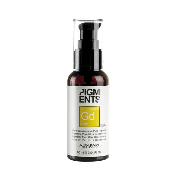Imagen de Pigmento Puro Alfaparf Pigments 90 ml Gold .3
