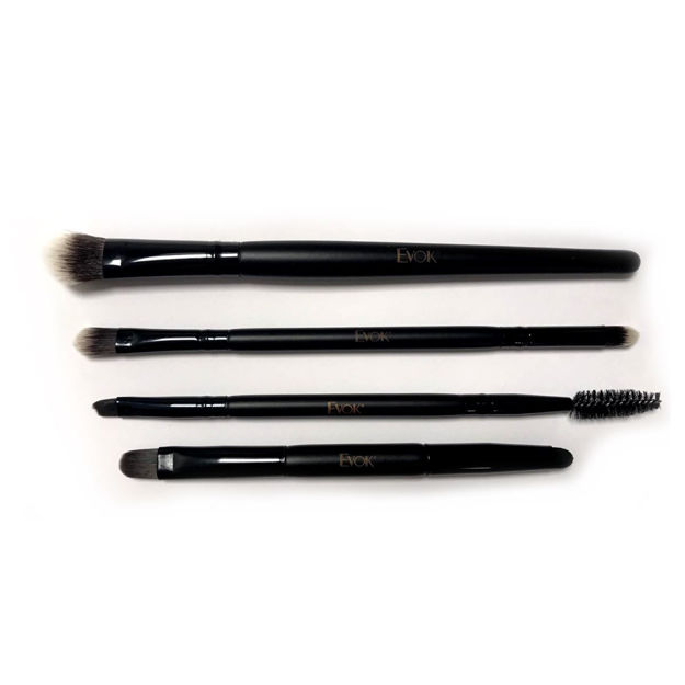 Imagen de Set de Pinceles Dobles de Maquillaje Evok 4 unidades