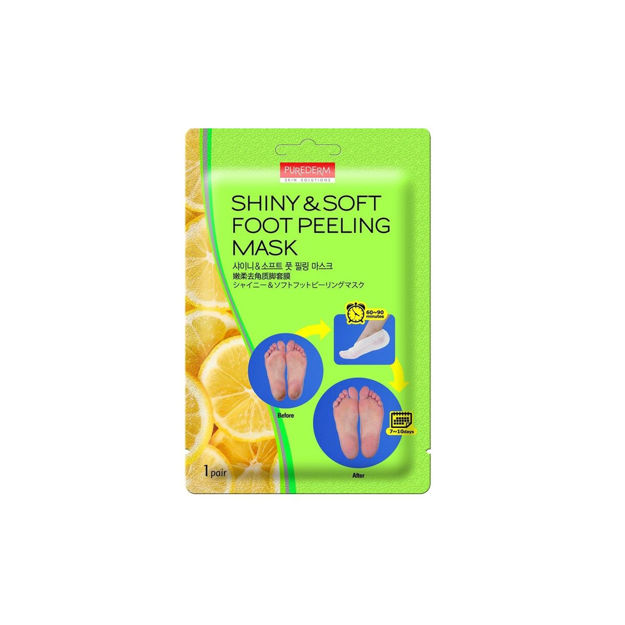 Imagen de Máscara de Pies Shiny & Soft Peeling Purederm