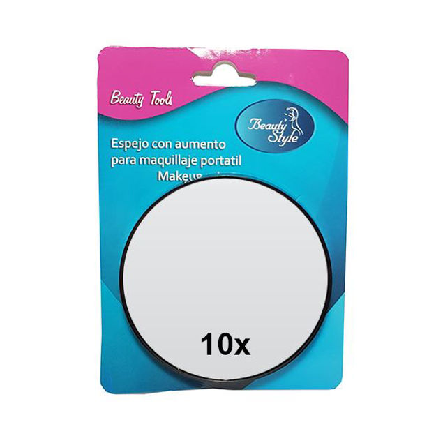 Imagen de Espejo de Aumento x 10  Diametro 8.5 Beauty Style