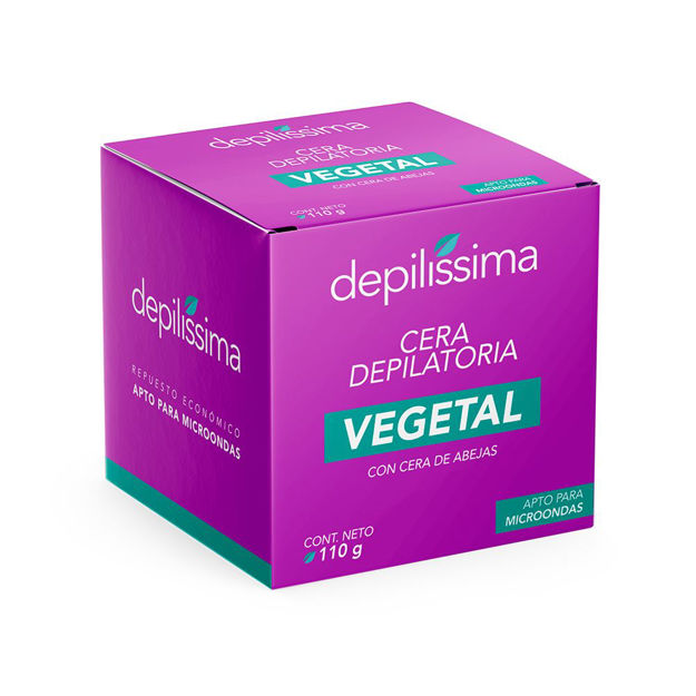 Imagen de Cera Depilatoria Vegatal Repuesto Depilíssima 110 gr