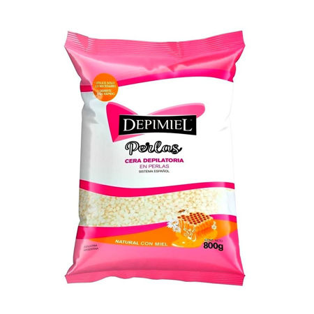 Imagen de Cera Depilatoria en Perlas Natural Depimiel 800 gr