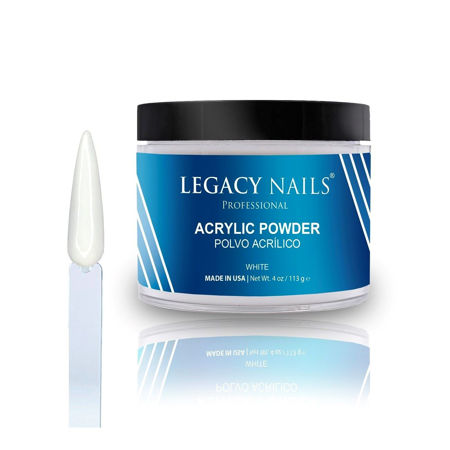 Imagen de Polvo Acrilico Legacy Nails White 113 gr