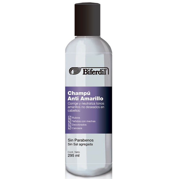 Imagen de Shampoo Anti Amarillo 295 ml Biferdil