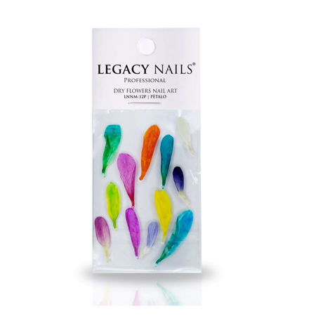 Imagen de Nail Art Dry Flowers Legacy Nails Petalo