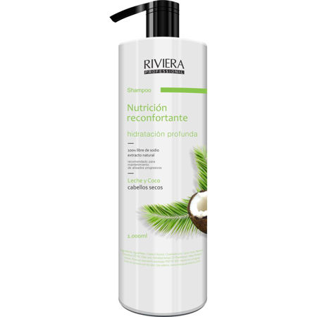 Imagen de Shampoo Riviera 1 lt. Leche y Coco