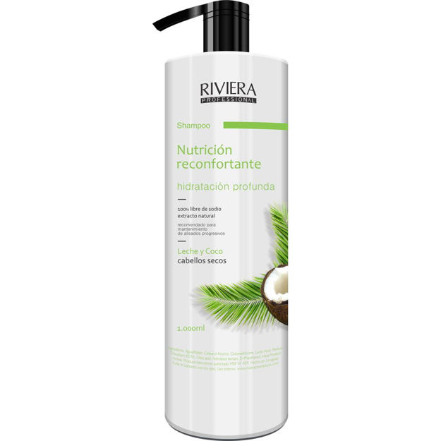 Imagen de Shampoo Riviera 1 lt. Leche y Coco