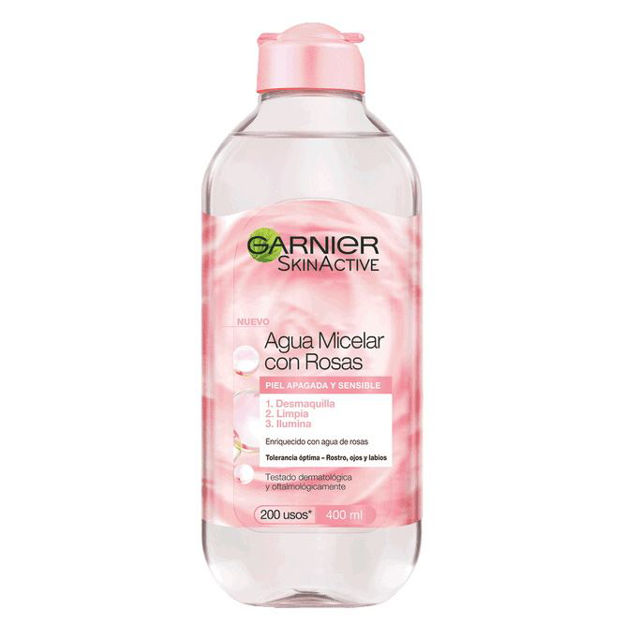 Imagen de Agua Micelar Garnier Agua de Rosas 400 ml