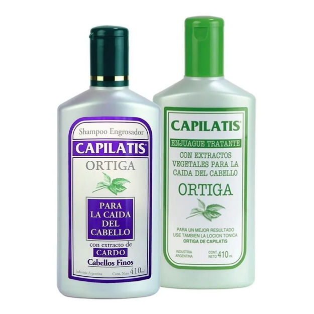 Imagen de Pack Capilatis Ortiga Shampoo +Acondicionador 410 ml Finos