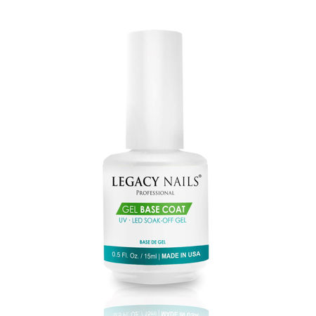 Imagen de Gel Base Coat UV LED Legacy Nails 15 ml