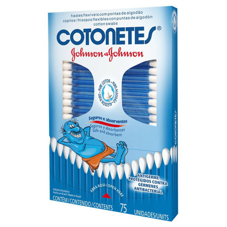 Imagen de Cotonetes Johnson 75 u