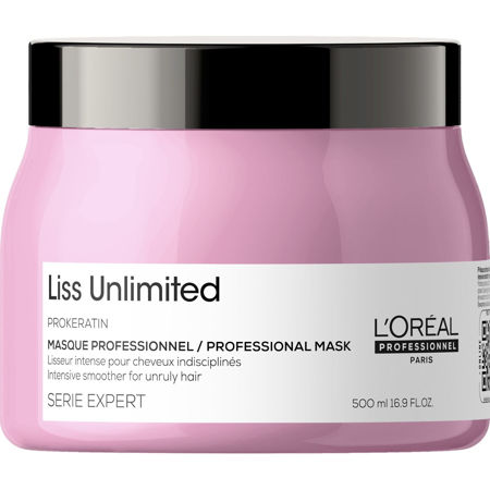 Imagen de Máscara Liss Unlimited Anti-frizz Loreal Pro 500 ml