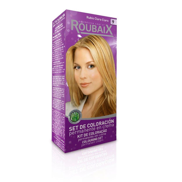 Imagen de Tinta Roubaix Kit N°9 Rubio Claro Claro