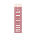 Imagen de Uñas Stickers en Gel Hortensia Dashing Diva Matt Warm Pink