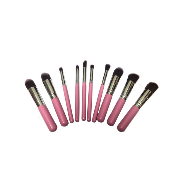 Imagen de Set de Brochas de Maquillaje 10 Unidades
