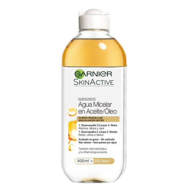 Imagen de Agua Micelar en Aceite Garnier 400 ml