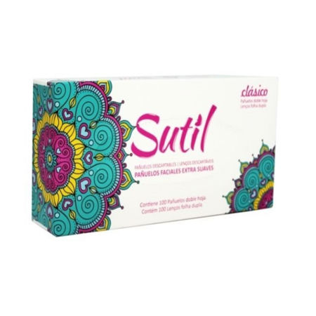 Imagen de Pañuelos Desechables Sutil Caja x100