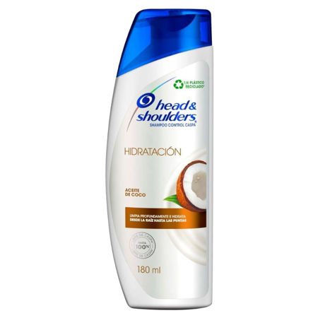 Imagen de Shampoo Head & Shoulders 180 ml Hidratacion