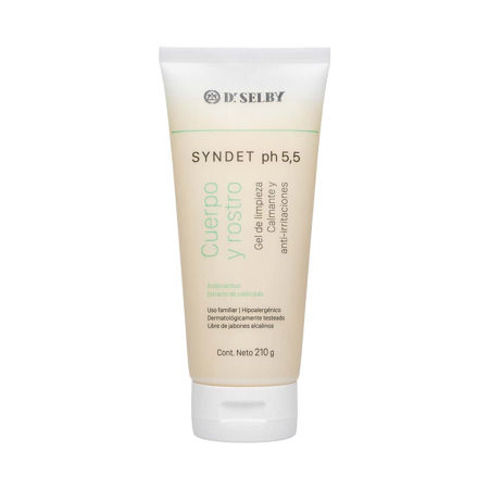 Imagen de Gel de Limpieza Cuerpo y Rostro Dr. Selby Syndet 210 g