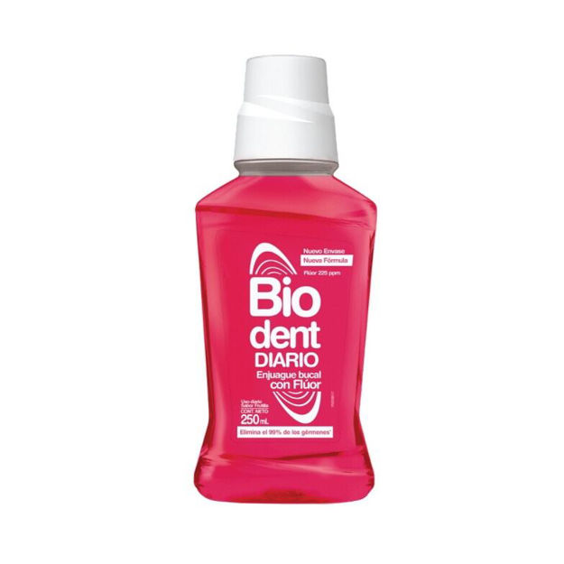 Imagen de Enjuague Bucal Diario Biodent Frutilla 250 ml