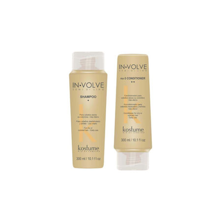 Imagen de Pack Kostume Involve Semi Di Lino Shampoo + Acondicionador