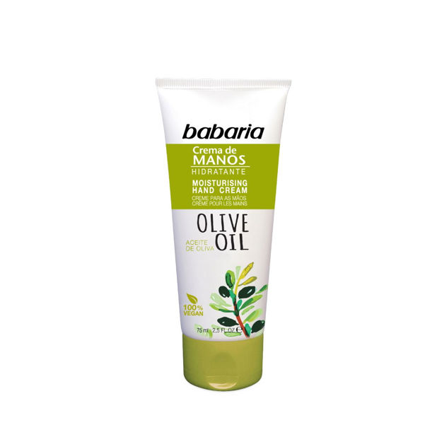 Imagen de Crema de Manos con Aceite de Oliva Babaria 75 ml
