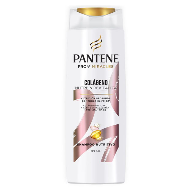 Imagen de Shampoo Pantene 300 ml Colageno Nutre y Revitaliza