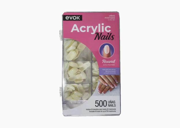 Imagen de Uñas Postizas Redondas Evok 500 unidades RS5