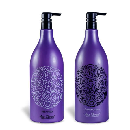 Imagen de Pack Aqua Thermal Pro Vitamina Shampoo + Mascara 1500 ml
