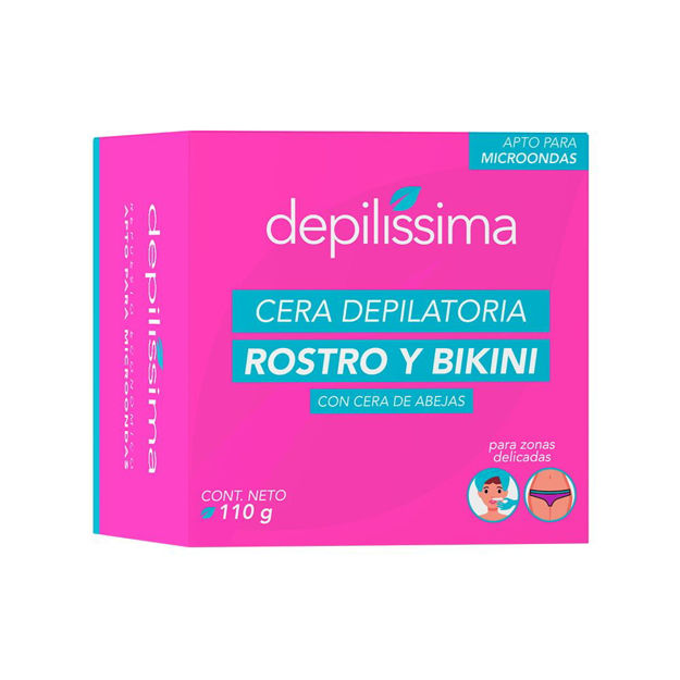 Imagen de Cera Depilatoria Para Rostro y Bikini Depilíssima 110 g