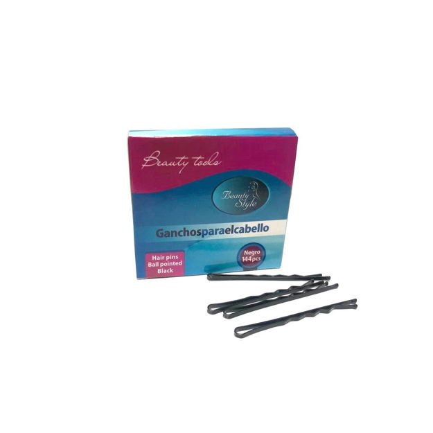 Imagen de Ondulines Pequeños Beauty Style Negros 144 unidades