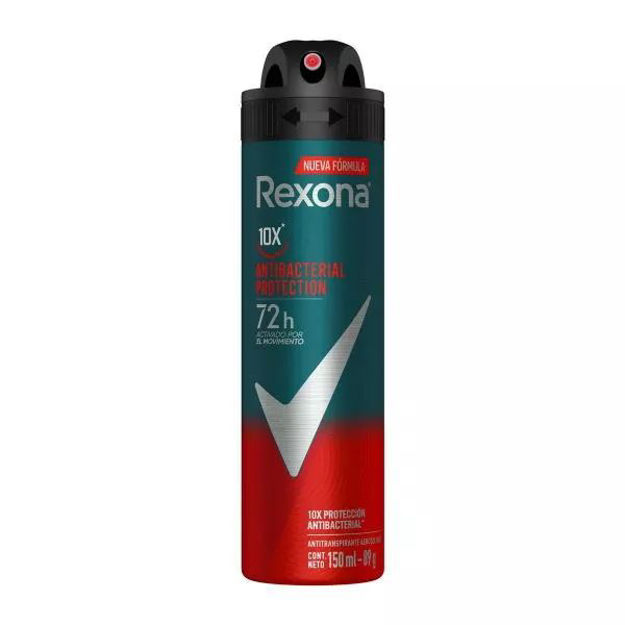 Imagen de Desodorante Spray Rexona 150 ml Men Antibacterial