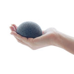 Imagen de Esponja Konjac Ceniza de Bambú Hortensia