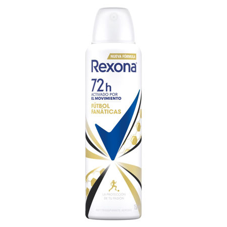 Imagen de Desodorante Spray Rexona 150 ml Futbol Fanaticas
