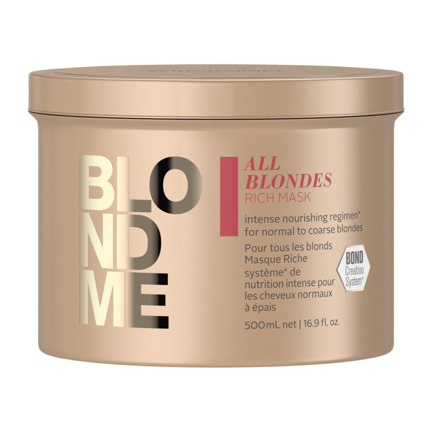 Imagen de Mascarilla Schwarzkopf BlondMe All Blondes Rich 500 ml