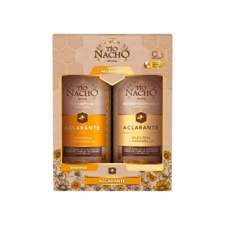 Imagen de Pack Tio Nacho Aclarante Shampoo 400 ml + Ac. 400 ml