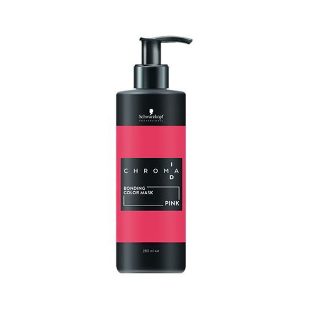 Imagen de Mascarilla Bonding Schwarzkopf Chroma ID Rosado 280 ml