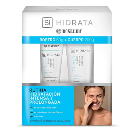 Imagen de Pack Dr Selby Si Hidrata Rostro 50 g + Cuerpo 200 g