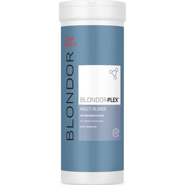 Imagen de Polvo Decolorante Wella Blondor Plex 400 g
