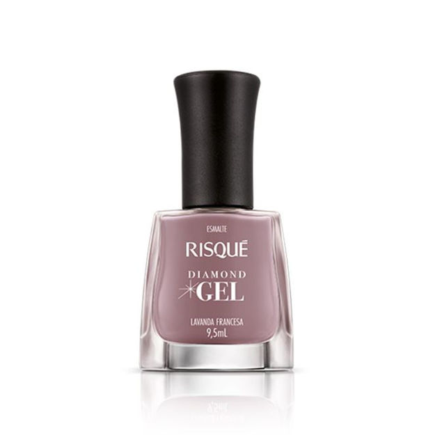 Imagen de Esmalte Risque Diamond Gel Lavanda Francesa